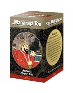 Чай Maharaja Ассам Магури бил чёрный листовой высший сорт 200 г Maharaja tea