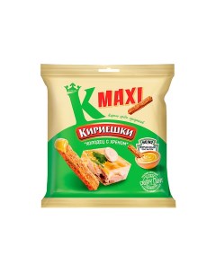 Maxi сухарики со вкусом Холодец с хреном и с горчичным соусом Heinz 75 г Кириешки