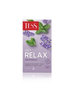 Чай Get Relax чайный напиток с добавками 1 5гх20шт уп Tess