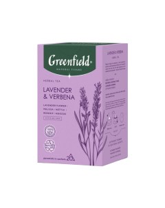 Чай Natural Tisane Lavender Verbena травяной 20пак 1755 08 Greenfield