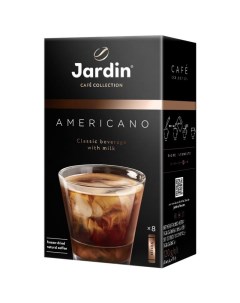 Кофе растворимый Americano 3в1 порошкообразный порционный 8 пакетиков 15г Jardin