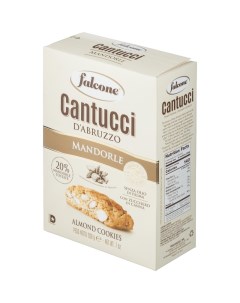 Печенье Кантуччи сахарное с миндалем 200г Falcone