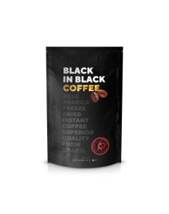 Кофе сублимированный 190 г Black in black