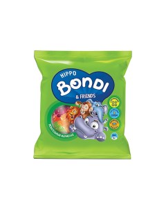 Мармелад жевательный с соком ягод и фруктов 30 г Hippo bondi & friends