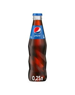 Напиток газированный стекло 0 25 л Pepsi