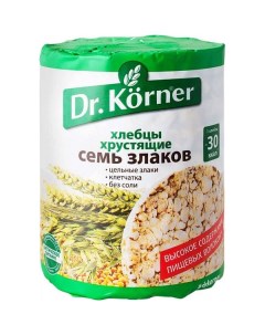 Хлебцы хрустящие Dr Kоrner семь злаков 100 г Dr.korner