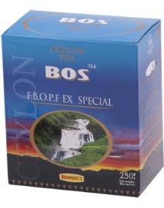 Чай EX SPECIAL FBOPF черный картон 250 г Бос