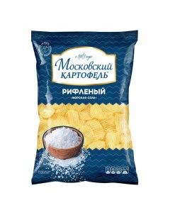 Чипсы картофельные Морская соль 130 г Московский картофель