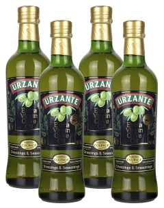 Масло оливковое Extra Virgin 0 5л х 4 шт Urzante