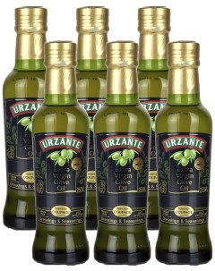 Масло оливковое Extra Virgin 6 шт по 0 25 л Urzante