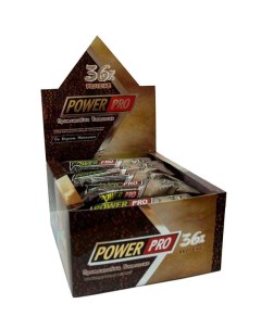 Батончики 36 60 г 20 шт вкус мокачино Power pro