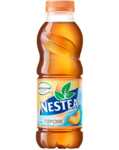 Холодный чай черный персик 0 5 л Nestea