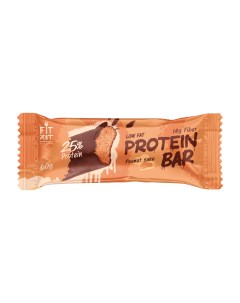 Протеиновый батончик Protein Bar Арахисовый торт коробка 20 штук по 60 гр Fit kit