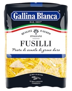 Макаронные изделия Fusilli Спиральки 450 г Gallina blanca