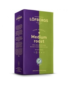 Молотый кофе Medium Roast 500 г Lofbergs
