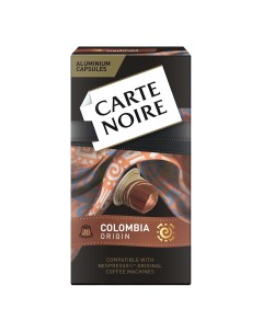 Кофе Colombia Origin в капсулах 5 2 г х 10 шт Carte noire