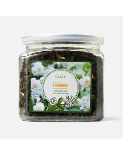 Чай зелёный Гармония с добавлением цветков жасмина 120 г Olrim