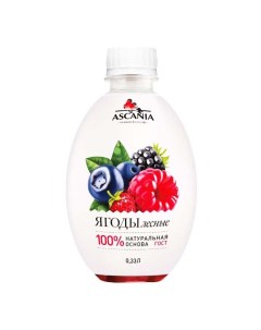 Газированный напиток Лесные ягоды 0 33 л Ascania