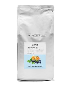 Кофе в зернах Эфиопия Гуджи Акация средняя обжарка 1 кг Specialty.ru
