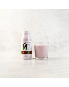 Йогурт питьевой вишня черешня 2 5 250 г Вкусвилл