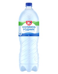 Вода минеральная газированная пластик 2 л Калинов родник