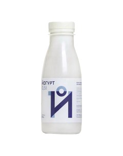 Питьевой йогурт черника 0 5 330 г Братья чебурашкины