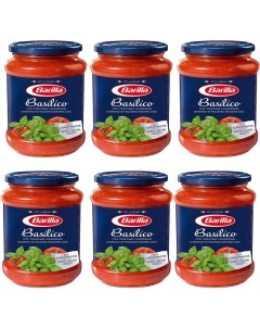 Соус томатный basilico с базиликом 400 г 6шт Barilla