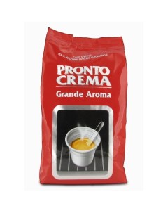 Кофе в зернах pronto crema 1 кг Lavazza