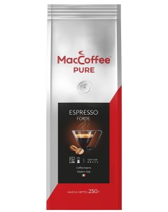 Кофе Espresso Forte в зернах 250 г Maccoffee