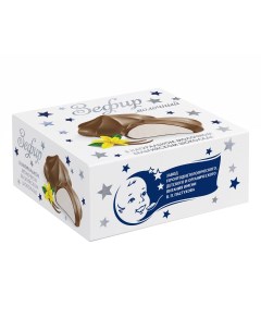 Зефир молочный с ванилью в молочном бельгийском шоколаде 60 г Згдиоп им. в. п. пастухова