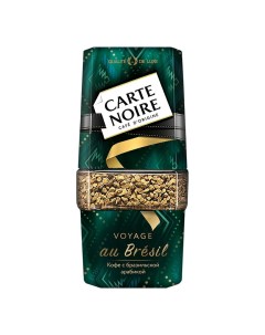 Кофе Voyage au bresil растворимый 90 г Carte noire