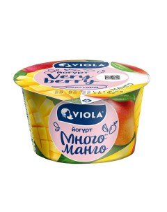 Йогурт Very Berry манго 2 6 180 г Viola