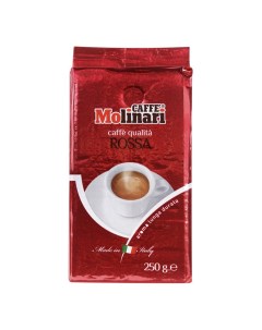 Кофе Rossa молотый 250 г Molinari