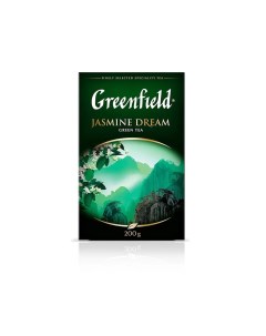 Чай зелёный Jasmine Dream листовой 200 г Greenfield