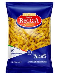 Макаронные изделия Reggia косички 48 Fusilli 500 г Pasta reggia