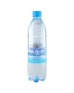 Вода Классика питьевая негазированная 600 мл Новокурьинская