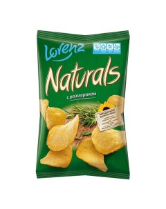 Чипсы картофельные Naturals с розмарином 100 г Lorenz