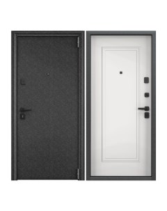 Дверь входная Torex для квартиры металлическая Comfort X 860х2050 правый черный Torex стальные двери
