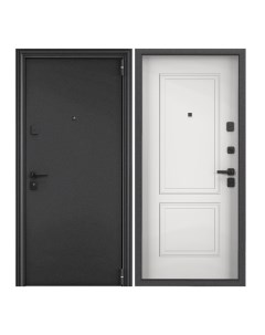 Дверь входная Torex для квартиры металлическая Comfort X 860х2050 правый серый белый Torex стальные двери