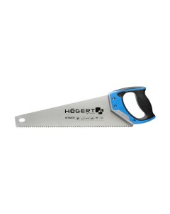 Пила ножовка 400 мм 7 TPI закаленные зубья трехсторонняя заточка HOEGERT HT3S202 Hoegert technik