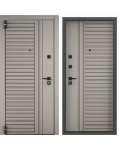 Дверь входная для квартиры металлическая Torex Terminal D 950х2050 правый серый серый Torex стальные двери