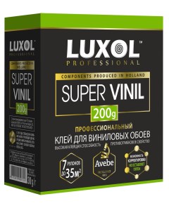 Клей обойный SUPER VINIL Professional 200г Luxol