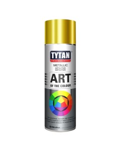 Краска аэрозоль professional art золото металлик 400 мл Tytan