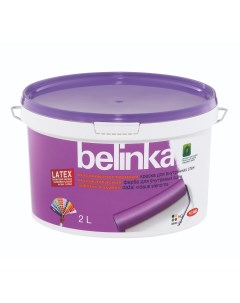 Краска для внутренних стен ВД LATEX B3 Мат 0 93 л Belinka