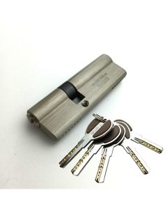Цилиндровый механизм Личинка замка MSM 90 мм 55 35 ключ ключ матовый никель Msm locks
