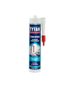 Герметик Professional силиконовый санитарный 280 мл прозрачный Tytan