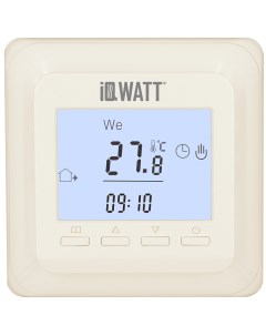 Терморегулятор для теплого пола IQ Thermostat P слоновая кость Iqwatt