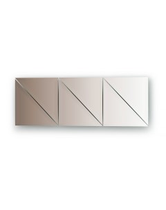 Зеркальная плитка с фацетом 15 мм BY 1563 20x20см Evoform