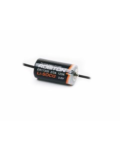 Батарейка ER17335 3 6V Li SOCI2 с аксиальными выводами Robiton