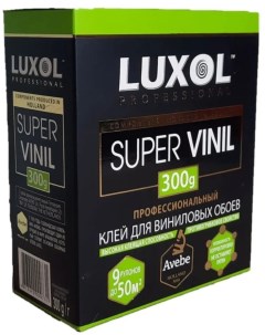 Клей обойный SUPER VINIL Professional 300 г Luxol